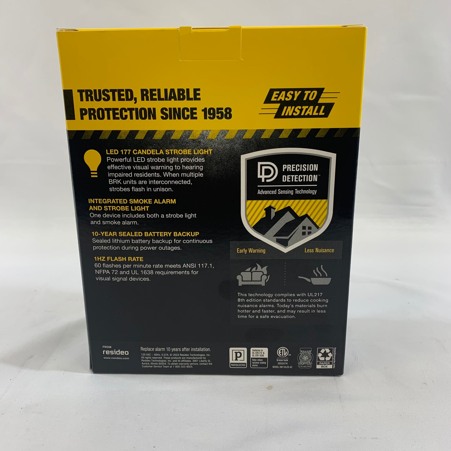 New BRK SM11oled-AC Smoke Alarm
