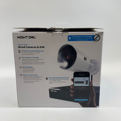 Night Owl 4k UHD Wired Security System Wired Security System BTD4-41-4L
