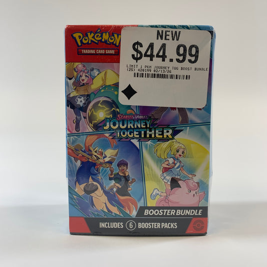 New Pokémon TCG Journey Together Booster Bundle