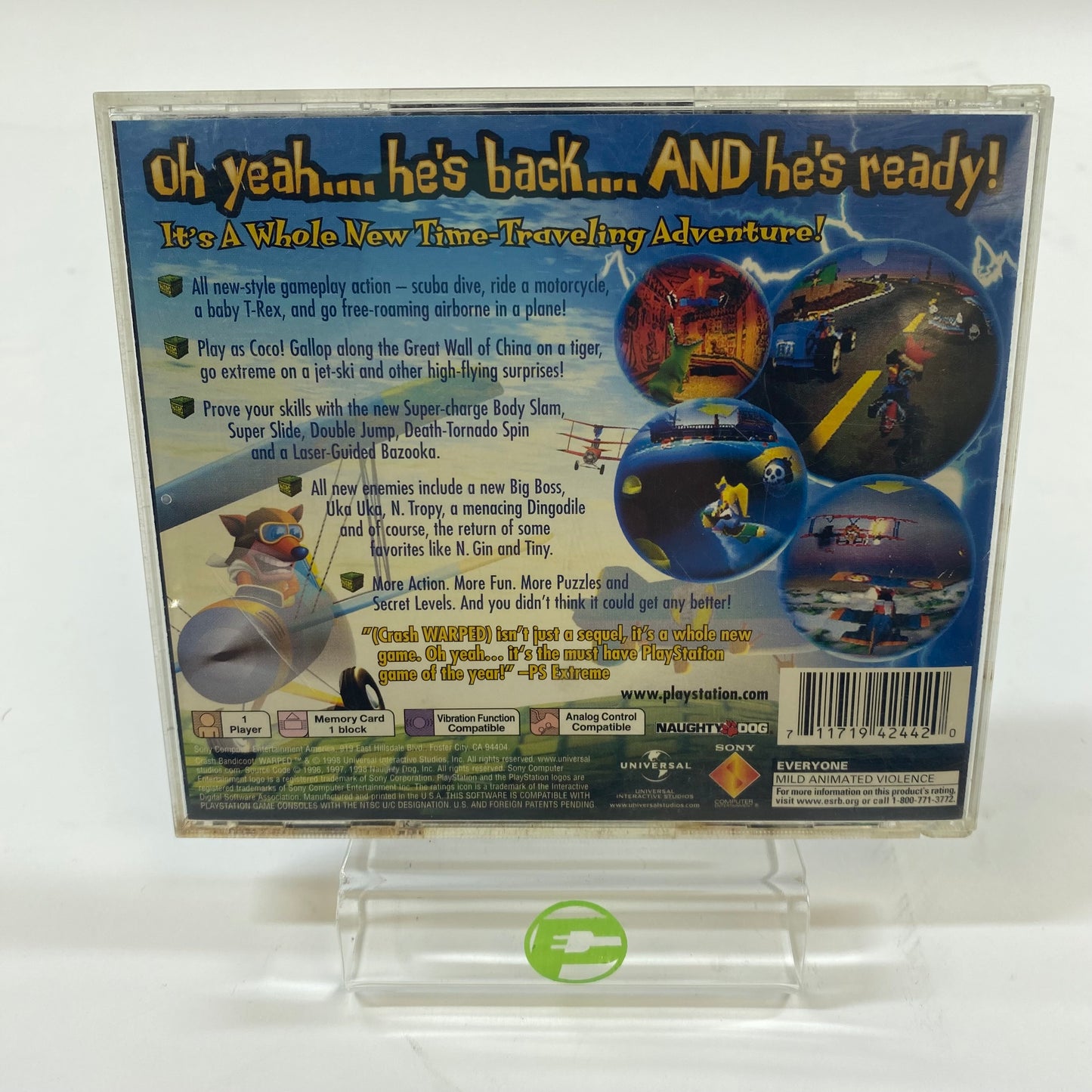 Crash Bash (Sony PlayStation 1 PS1, 2000)
