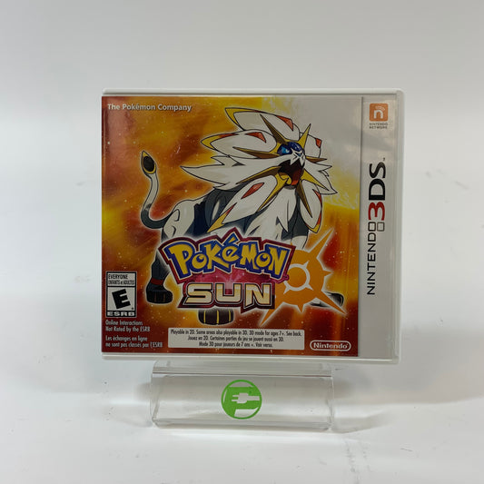 Pokemon Sun (Nintendo 3DS, 2016)