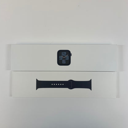 New GPS Only Apple Watch SE 2nd Gen 40MM STARLIGHT Aluminum Black Sport Band 