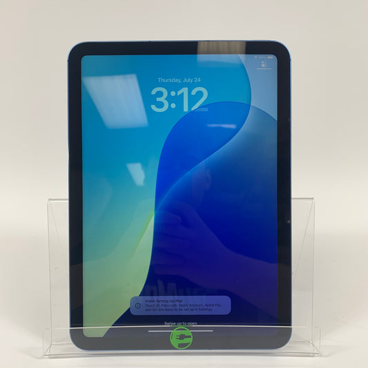 Unlocked Apple iPad 10th Gen 64GB BLUE MQ6K3LL/A