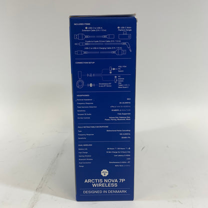 New steele series arctis nova 7p wireless Gaming Headphones