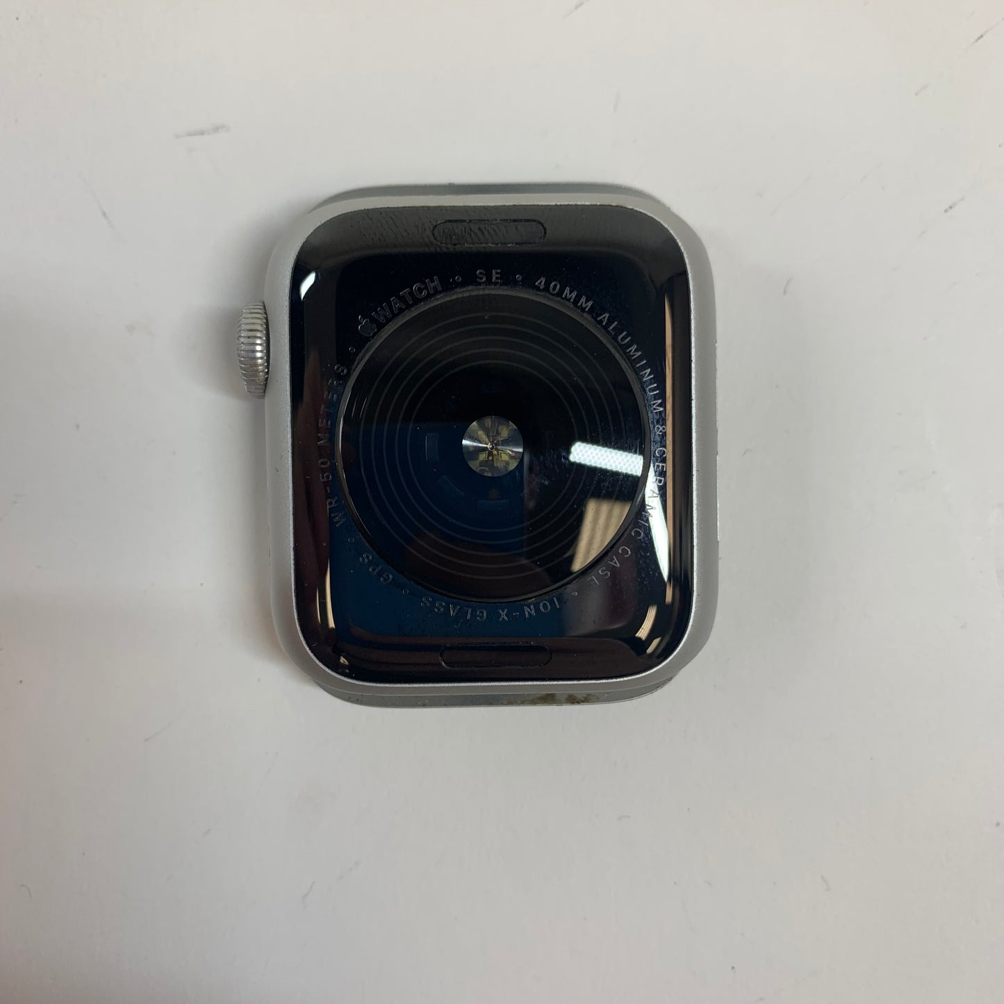 GPS Only Apple Watch SE 1st Gen 40MM Black Aluminum Abyss Blue Sports Band