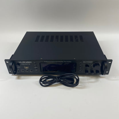 Musysic MU-H3000BT 2 Channel Professional Digital Hybrid Amplifier/Pre-Amplifier