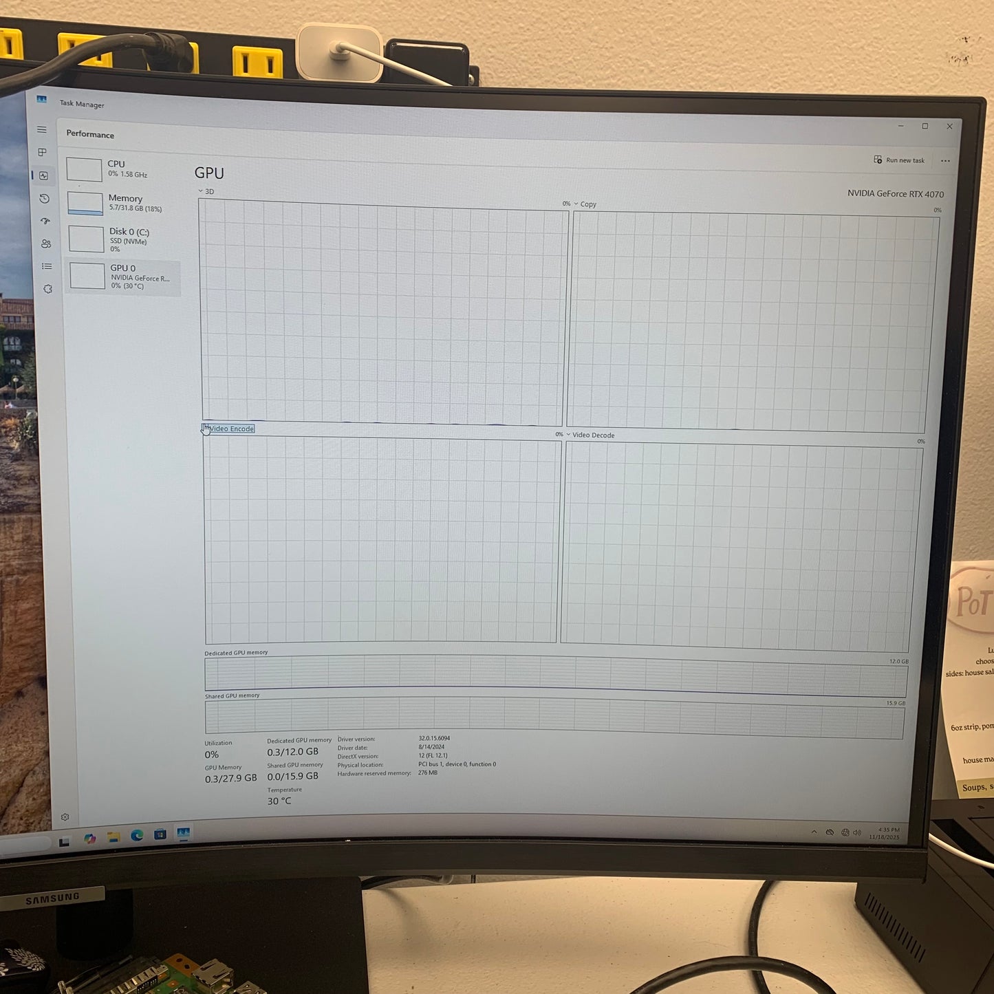 CyberPower C-Series i7-14700KF 3.40GHz 32GB RAM Nvidia GeForce RTX 4070