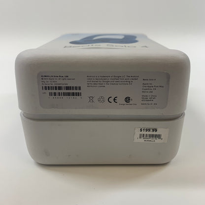 New Beats Solo4 Wireless On-Ear Bluetooth Headphones Slate Blue MUW43LL/A