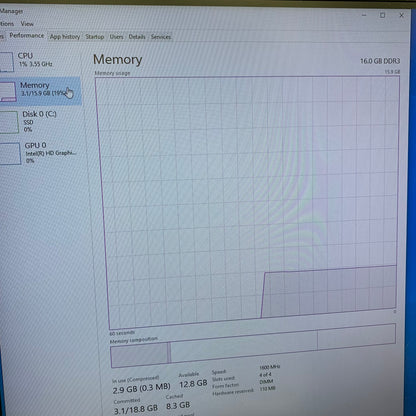 HP PRO DESK I5-4570 3.20GHz 16GB RAM 500GB SSD