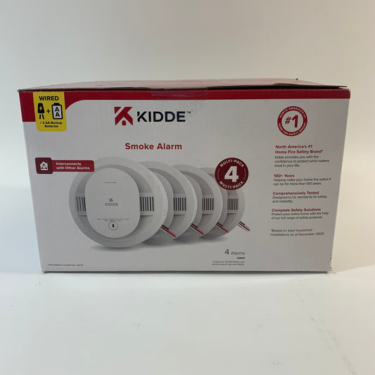 New Kidde 20SAR 4 Pack Smoke Detector