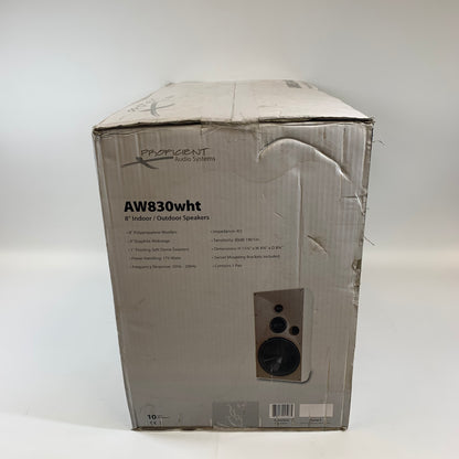 New Proficient Audio Systems AW830 Bluetooth Speaker White