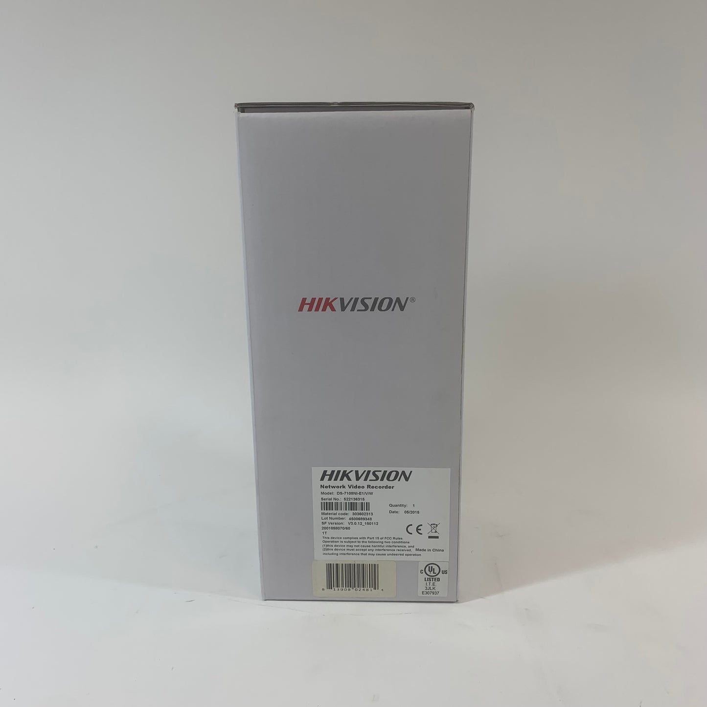 New DS-7100 Series Network Video Recorder DS-7108NI-E1/V/W Unclaimed