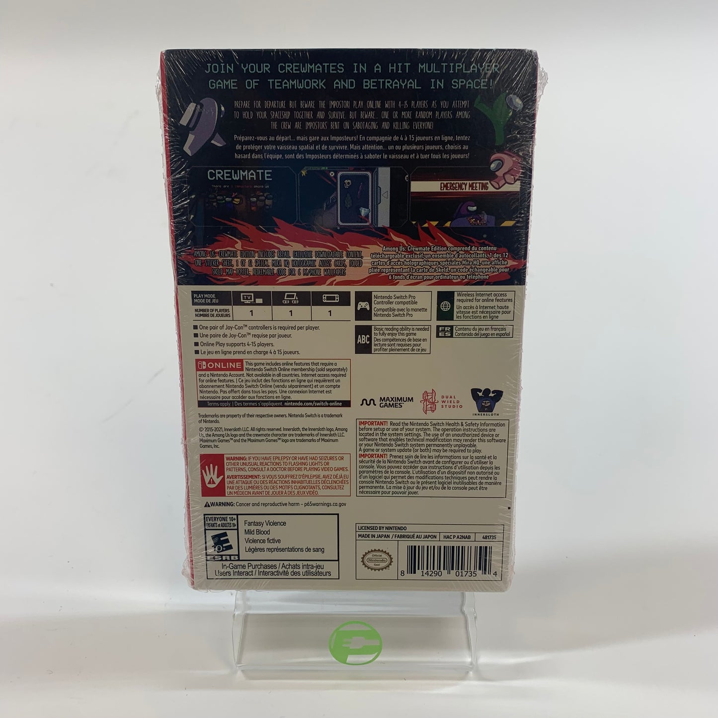 New Among Us: Crewmate Edition (Nintendo Switch, 2021)