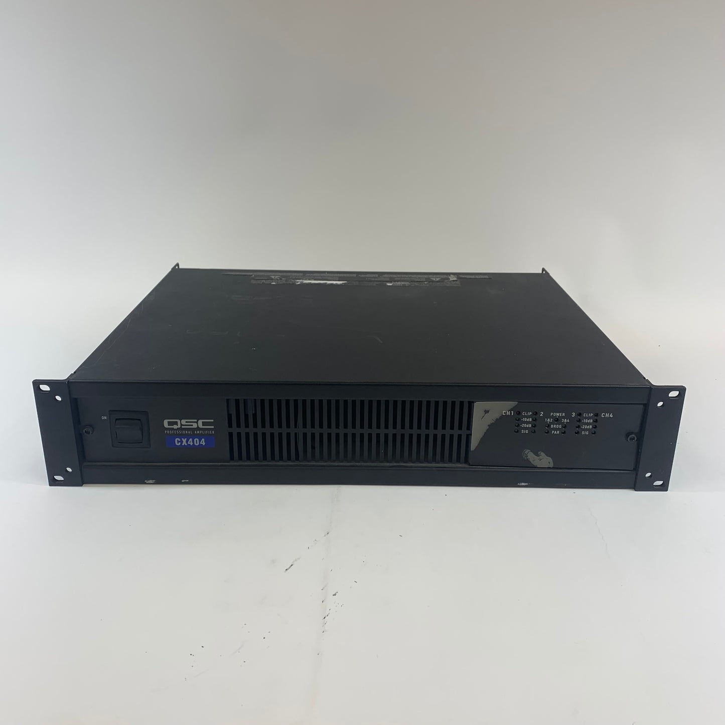 QSC CX404 250w 8 ohm 4 Channel Power Amplifier AMPG1US1BLK