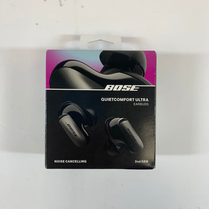 New Bose QuietComfort Ultra In-Ear Noise Cancelling Bluetooth Earbuds Black 