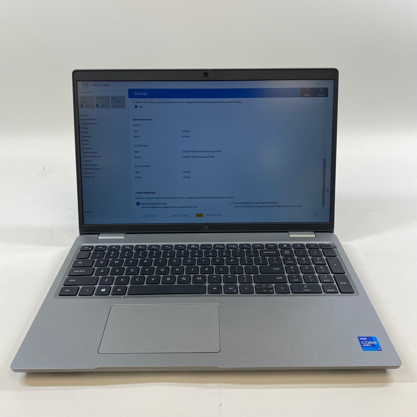 Dell Precision 3561 15.6" i7-11850H 2.5GHz 16GB RAM 512GB SSD