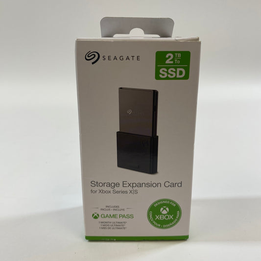 New Seagate Storage Expansion Card Black SRD0MX2 For Xbox Series X/S