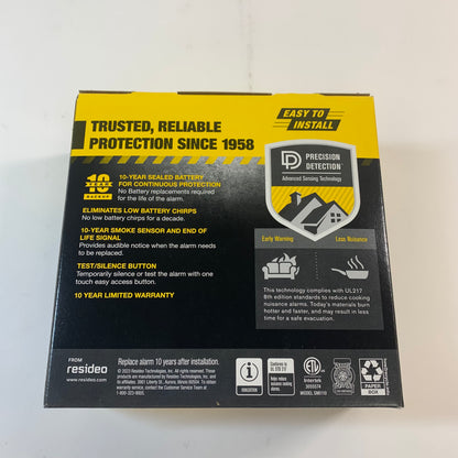 New BRK SMI110 First Alert Battery Powered Smoke Alarm