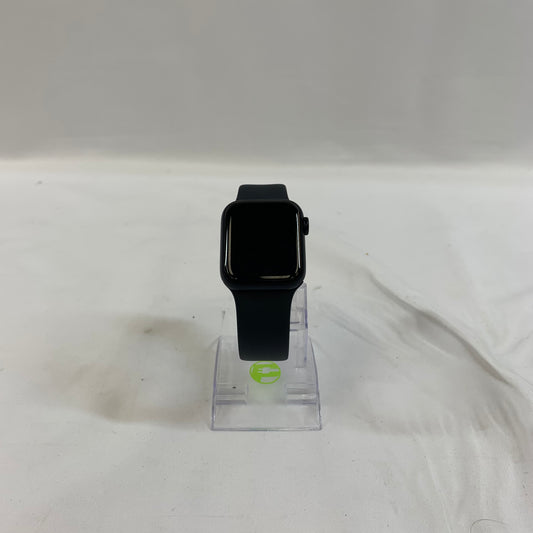 Unlocked Apple Watch SE 2nd Gen 40MM Black Aluminum Abyss Blue Sports Band