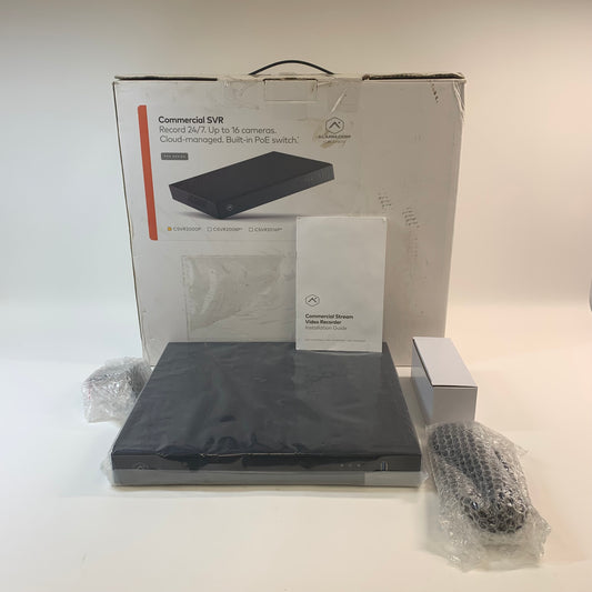ALARM.COM CSVR NVR ADC-CSVR2000P-2X3TB Unclaimed