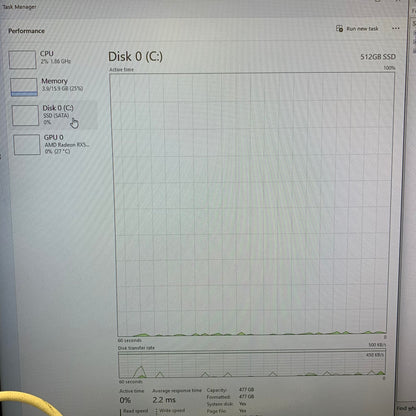 STGAUERON Ryzen 3 3200G 3.60GHz 16GB RAM 512GB SSD AMD Rx 590