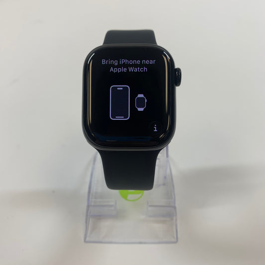 GPS Only Apple Watch Series 11 42MM Jet Black Aluminum Black Sport Band A3335