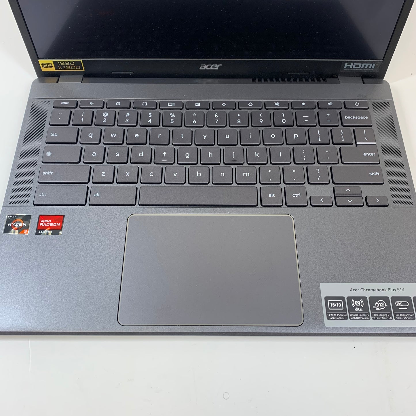 Acer Chromebook plus 514 N23C9 14" 7320c 2.4GHz 8GB RAM 256GB SSD