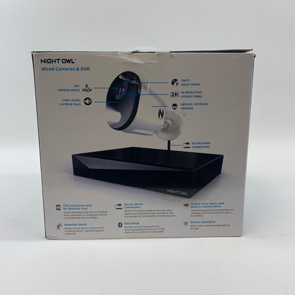 Night Owl 2K HD Wired Security System Wired Security System FTD4-82-4L