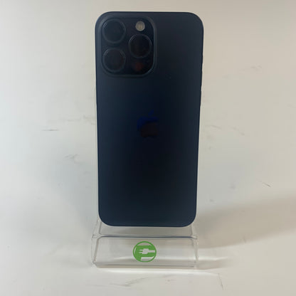 AT&T Apple iPhone 15 Pro Max 256GB 17.2.1 Blue Titanium MU693LL/A