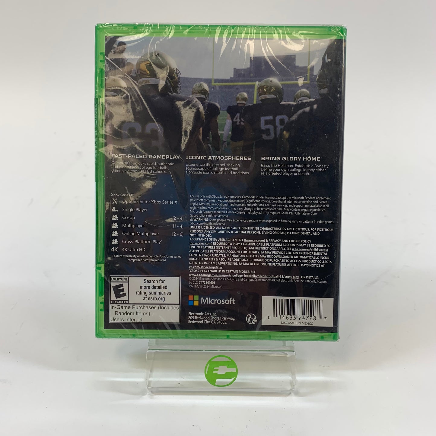 New EA Sports College Football 25 (Microsoft Xbox Series X, 2024)