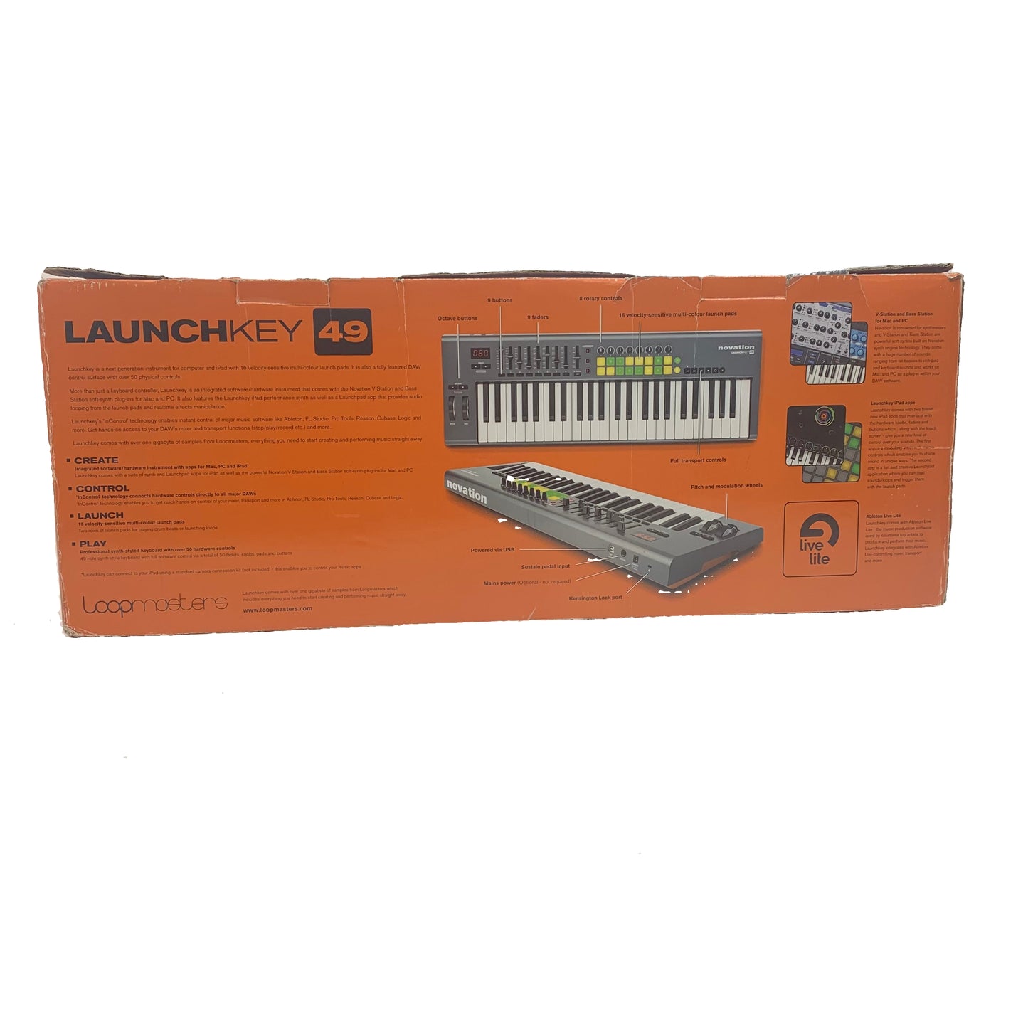 novation launchkey 49 USB MIDI Keyboard Controller