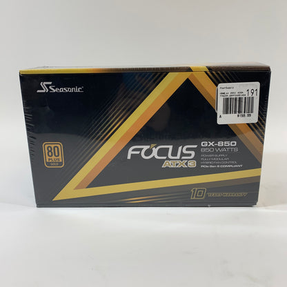 New SeaSonic gx-850 80 Plus Gold 850W Fully Modular Power Supply