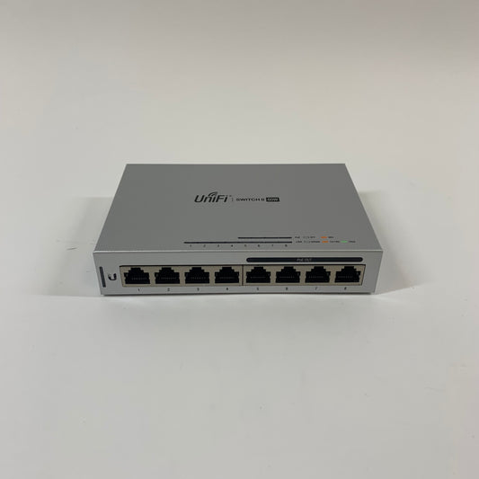Ubiquiti Switch 8 60w 8-Port PoE Managed Switch US-8-60W