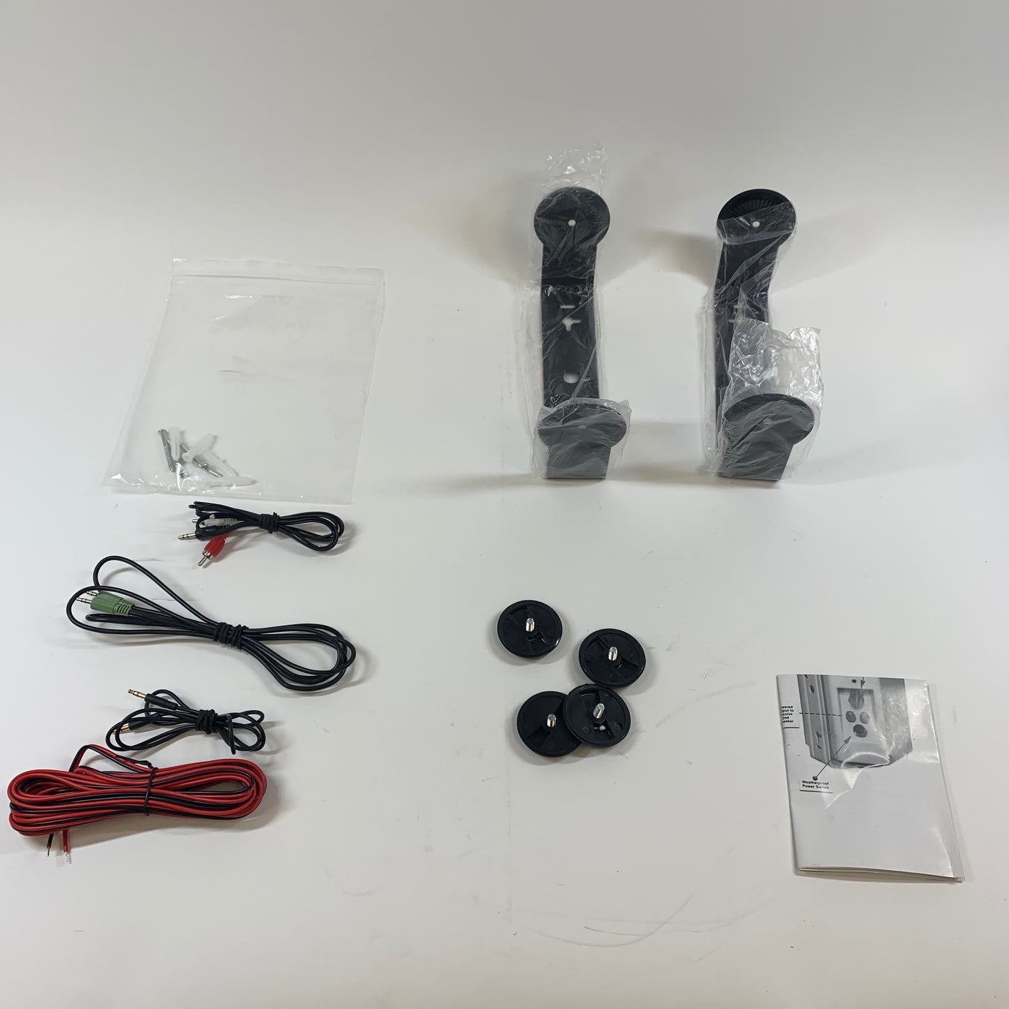 Pyle PDWR53BTBK Indoor/Outdoor Wired Speaker Black PDWR53BTBK