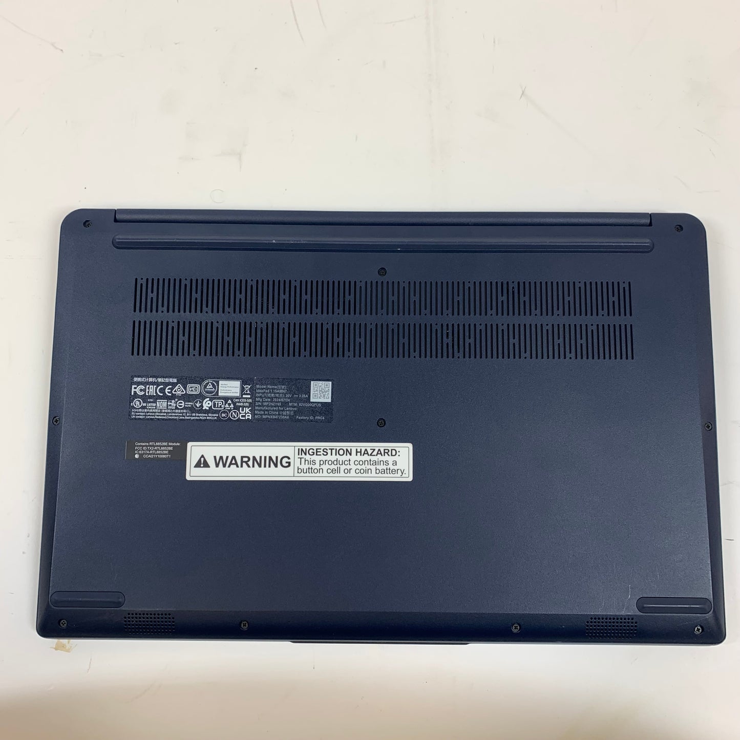 Lenovo ThinkPad 82VG0000US 1 5" Ryzen 5 7520U 208GHz 12GB RAM 256GB SSD