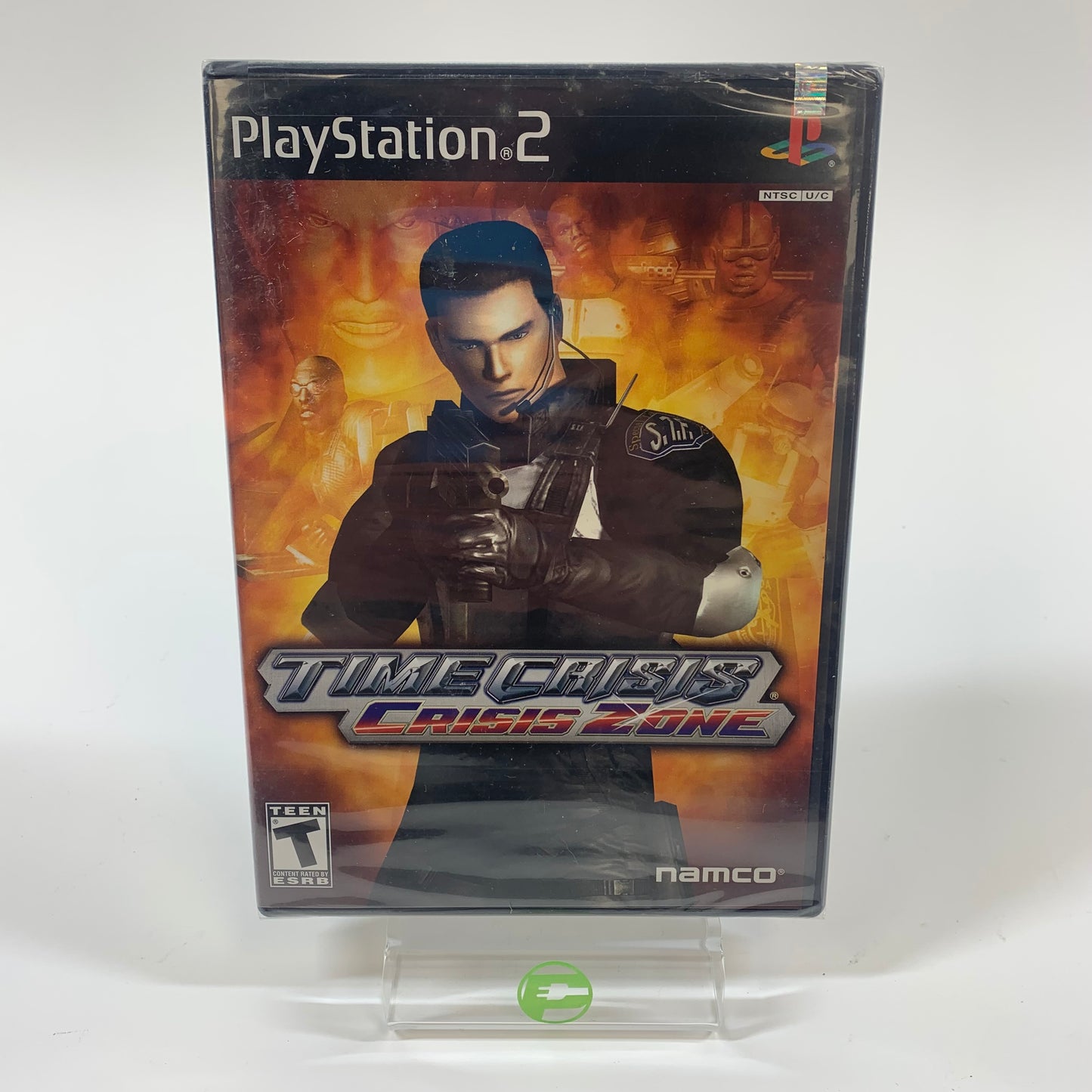 New Time Crisis: Crisis Zone [Gun Bundle] (Sony PlayStation 2 PS2, 2004)