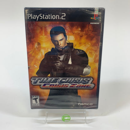 New Time Crisis: Crisis Zone [Gun Bundle] (Sony PlayStation 2 PS2, 2004)