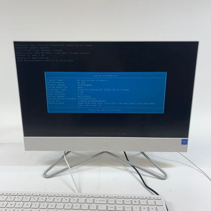 HP 22-dd0024 1K0F9AA#ABA 21.5" Celeron J4025 2.00GHz 4GB RAM