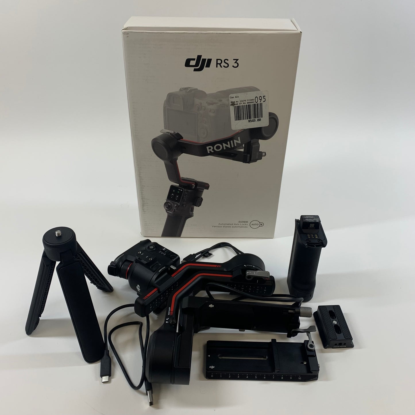 Dji RS 3 Ronin Gimbal 3-Axis Motorized Gimbal Stabilizer P11C