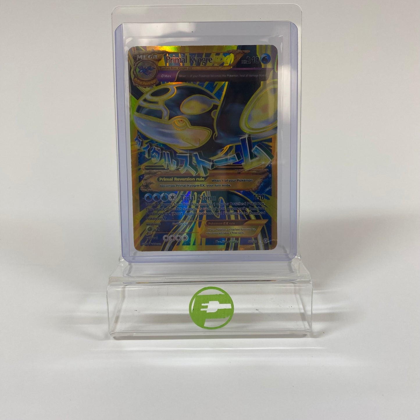 Pokémon TCG Ancient Origins Primal Kyogre EX 96/98 Holo English