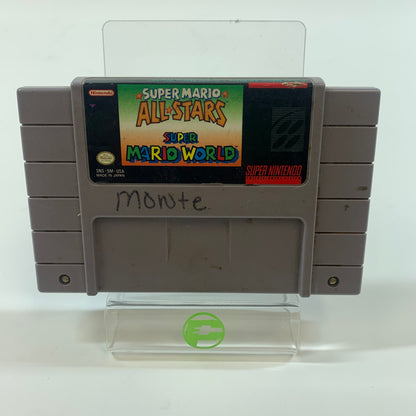 Super Mario All-stars and Super Mario World (Super Nintendo SNES, 1994)