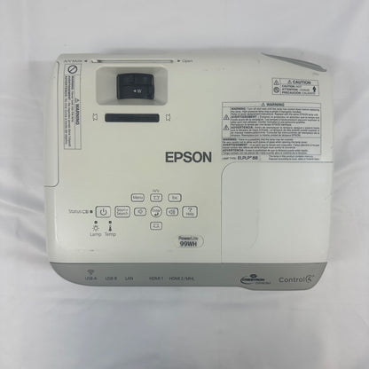 Epson H686A 1280 x 800 WXGA 3,000 Lumens Classroom Projector