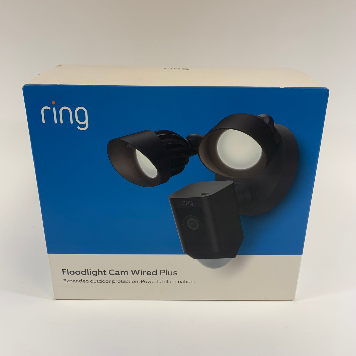 New Ring Floodlight Cam Wired Plus Security Camera