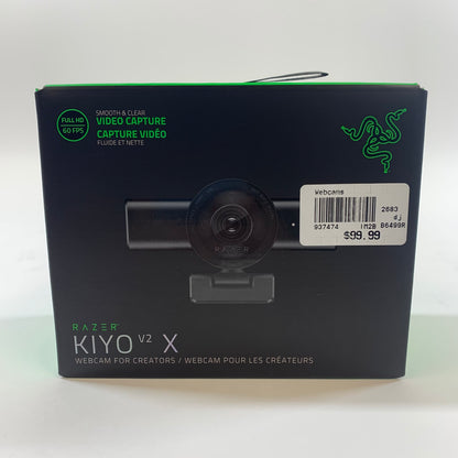 New Razer Kiyo V2 X FHD 60FPS Webcam For Creators