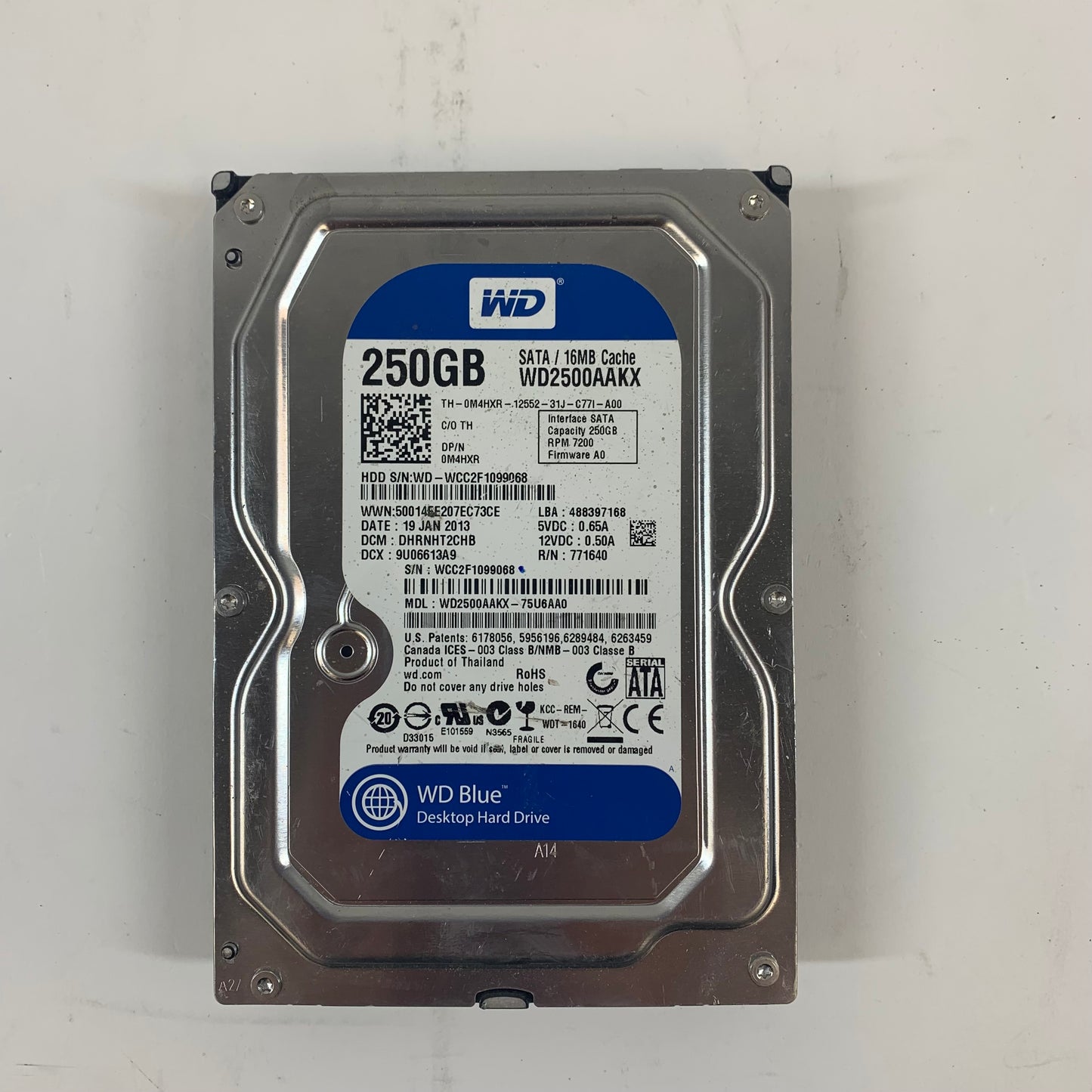 Western Digital 3.5" WD2500AAKX 250GB SATA HDD WD2500AAKX