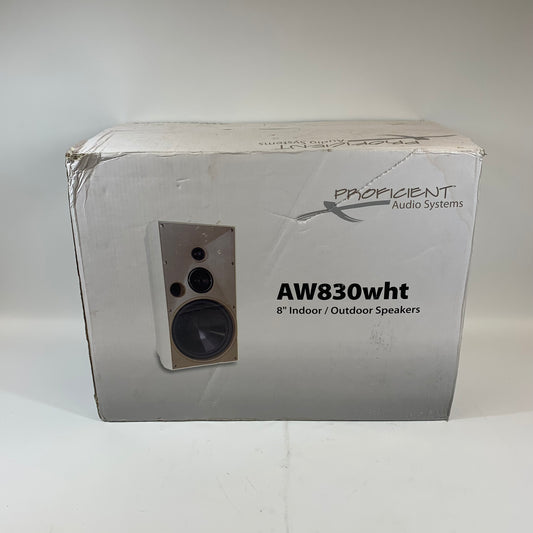 New Proficient Audio Systems AW830 Bluetooth Speaker White