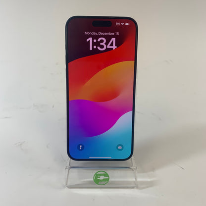 AT&T Apple iPhone 15 Pro Max 256GB 17.2.1 Blue Titanium MU693LL/A