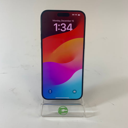 AT&T Apple iPhone 15 Pro Max 256GB 17.2.1 Blue Titanium MU693LL/A