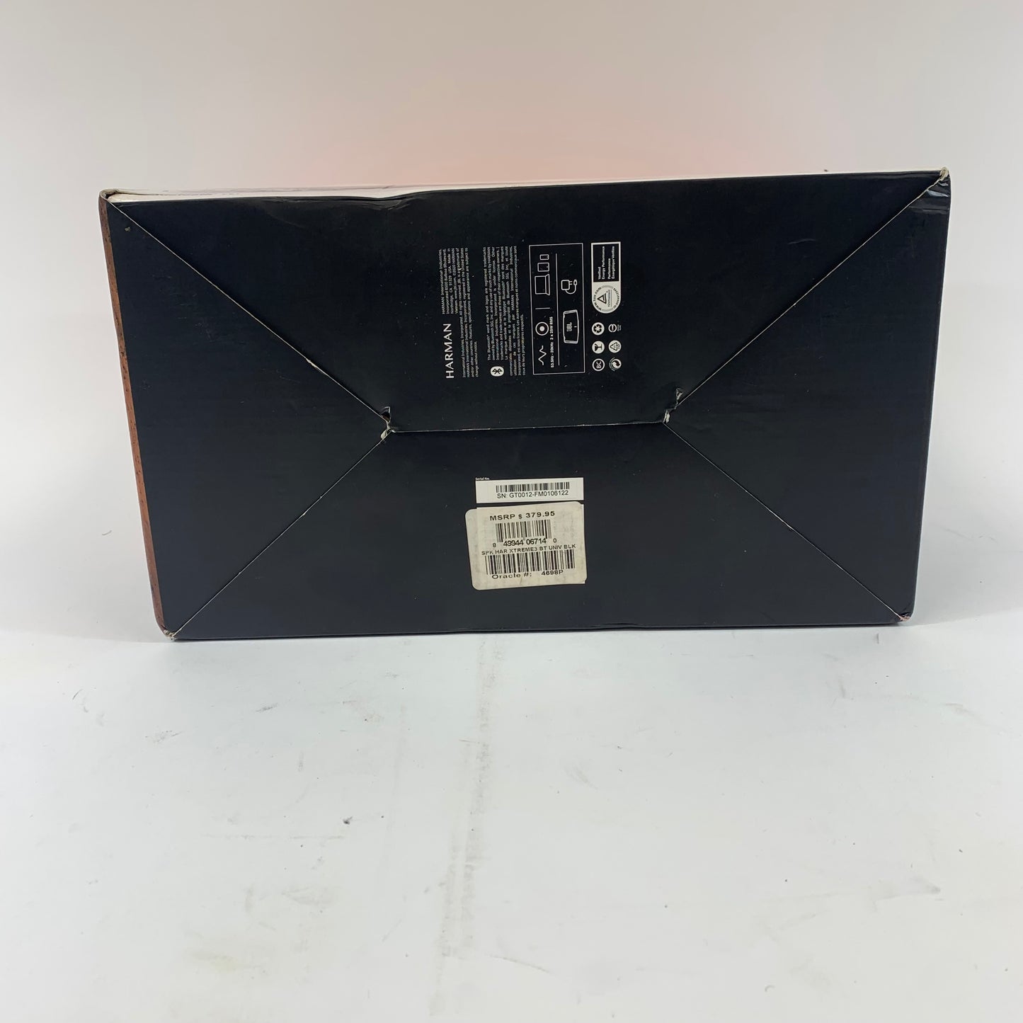 New JBL Xtreme 3 Portable Bluetooth Party Speaker Black JBLXTREME3