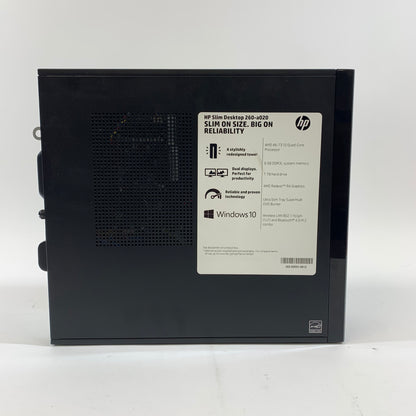 HP Slim Desktop TPC-W033-SF A6-7310 2.0GHz 4 GB 1TB HDD Radeon R4